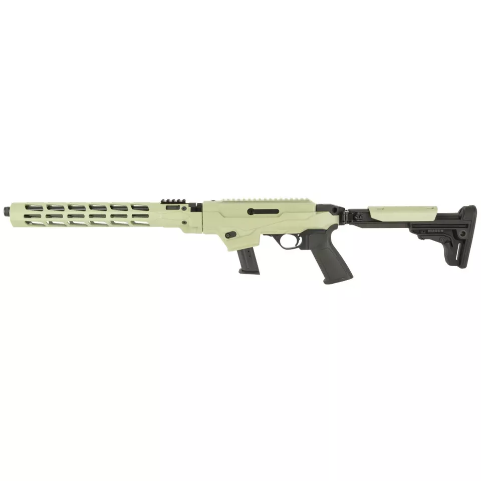 Ruger PC Carbine 9mm 17-Round Folding 16.12" Green