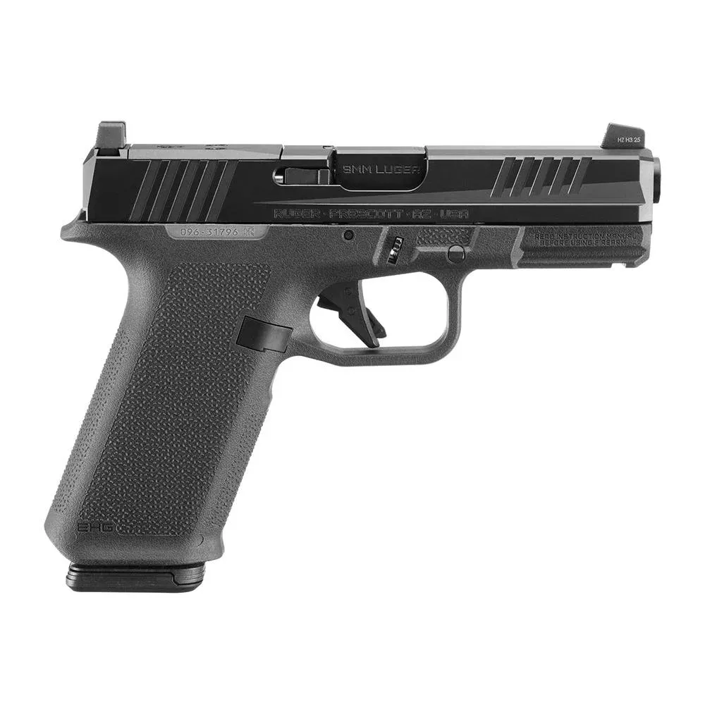 Ruger RXM Handgun 9mm Luger 17rd Magazines (2) 4″ Barrel Black OR