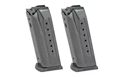 Ruger Security-9 9mm 15 Round Steel Magazine Black 2 Pack