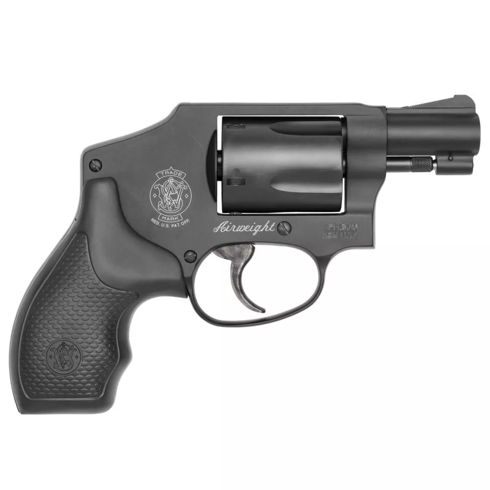 S&W M442 Centennial Airweight Handgun .38 Spl(+P) 5rd Capacity 2″ Blued Barrel No Internal Lock
