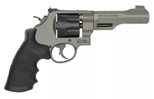 S&W PC 327 357MAG 5″ 8RD MOSS GRN