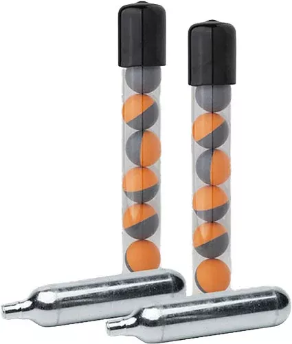 SABRE PEPPER BALL PROJECTILES 14 LIVE/2 CO2 CARTRIDGES .68