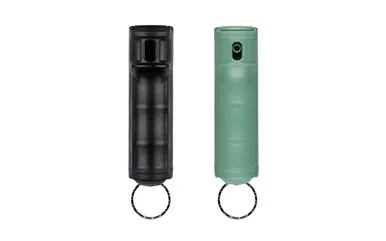 Sabre Sabre Flip Top Gel Pepper Spray - 0.54 oz Black and Green