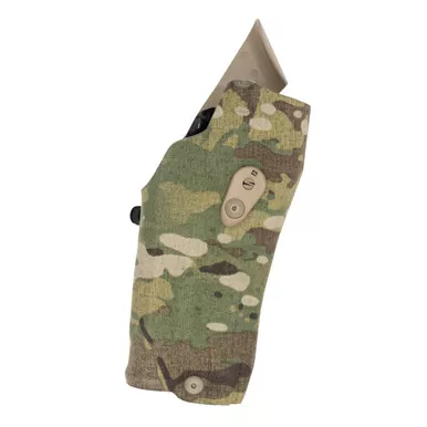 Safariland 6354RDSO ALS Tactical Holster, Cordura Finish, Multicam, Fits Staccato P DUO with 4.4" Barrel with Surefire X300 or Similar and Red Dot, Laminate Construction, Right Hand 6354RDSO-1582-701-MS19