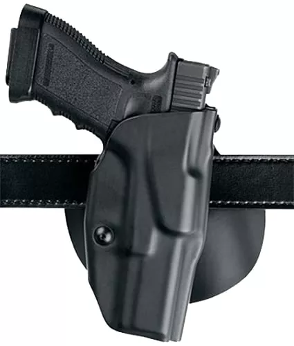 Safariland 637883411 6378 ALSOWB Black SafariLaminate Fits Glock 17/22 Belt Loop/Paddle Mount Right Hand