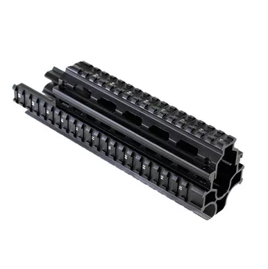 Saiga 7.62x39 Quad Rail Handguard 6061-T6 aluminum - Black