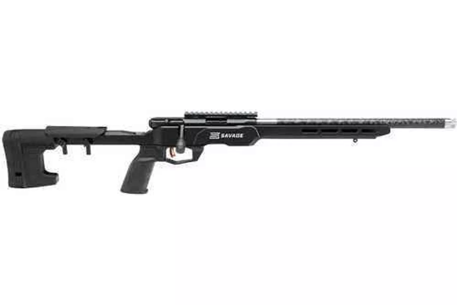 Savage Arms B22 Precision Lite Bolt Action Rifle 22LR 18" Barrel 1-10Rd Mag Black Polymer Finish