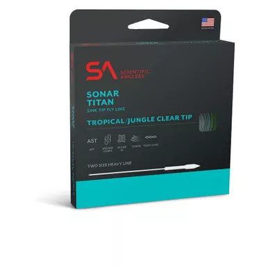 Scientific Anglers Sonar Titan Tropical/Jungle Clear Tip WF-8-F/S