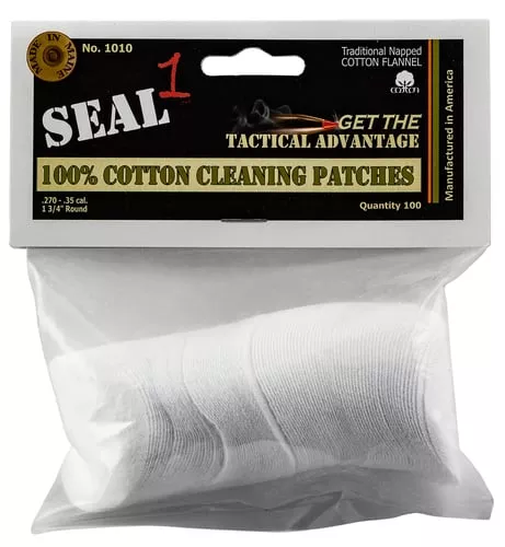 Seal 1 1010 Cleaning Patches270-35 Cal Cotton 1.75" 100 Per Pack