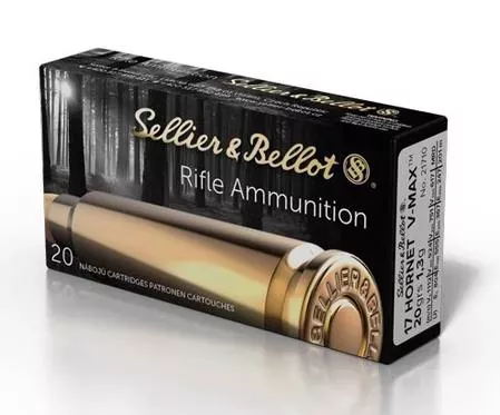 Sellier & Bellot 17 Hornet 20gr V-Max 20 Rounds