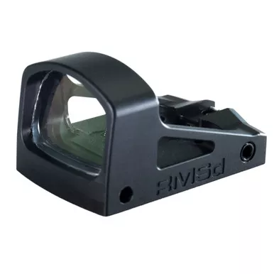 Shield Sights RMSd, Glass Edition, Mini Red Dot Sight, Non Magnified, Fits Shield RMSc Footprint, 8 MOA, Black RMSd-8MOA-GLASS