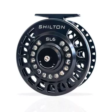 Shilton SL6 Reel | 6/7wt | Black