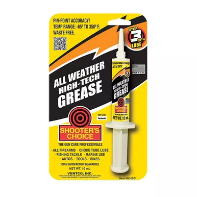 Shooter's Choice Shooter's Choice All Weather High-Tech Gun Grease - 10cc Syringe