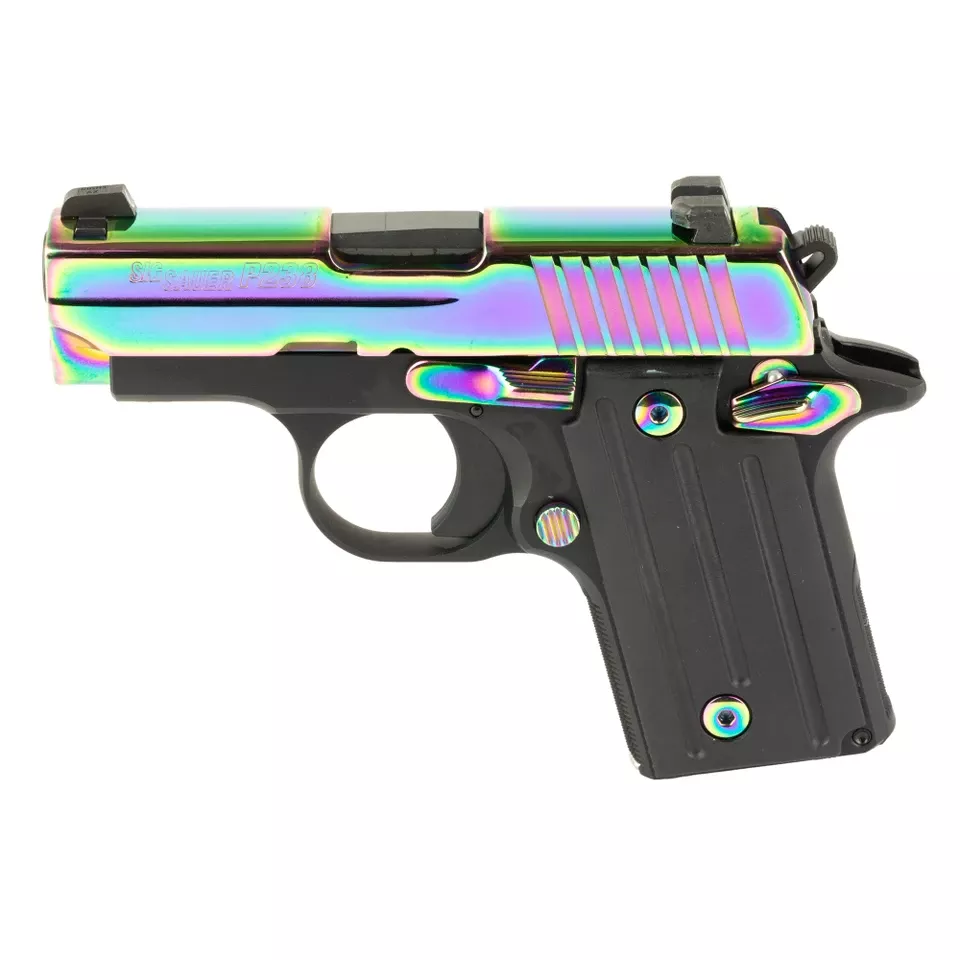 SIG P238 380ACP 2.7" 6RD Rainbow Finish
