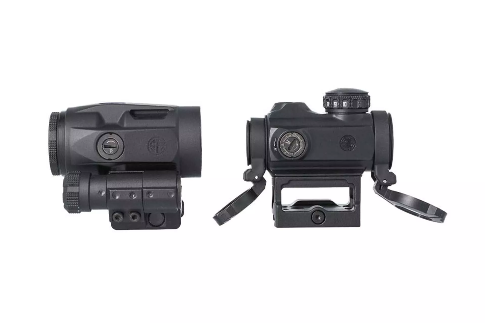 Sig Sauer Electro-Optics SORJMSR501 Romeo-MSR Gen II w/Juliet5 Micro Magnifier Black 1x20mm/5x42mm, 2 MOA Red Dot and Magnifier – SORJMSR501