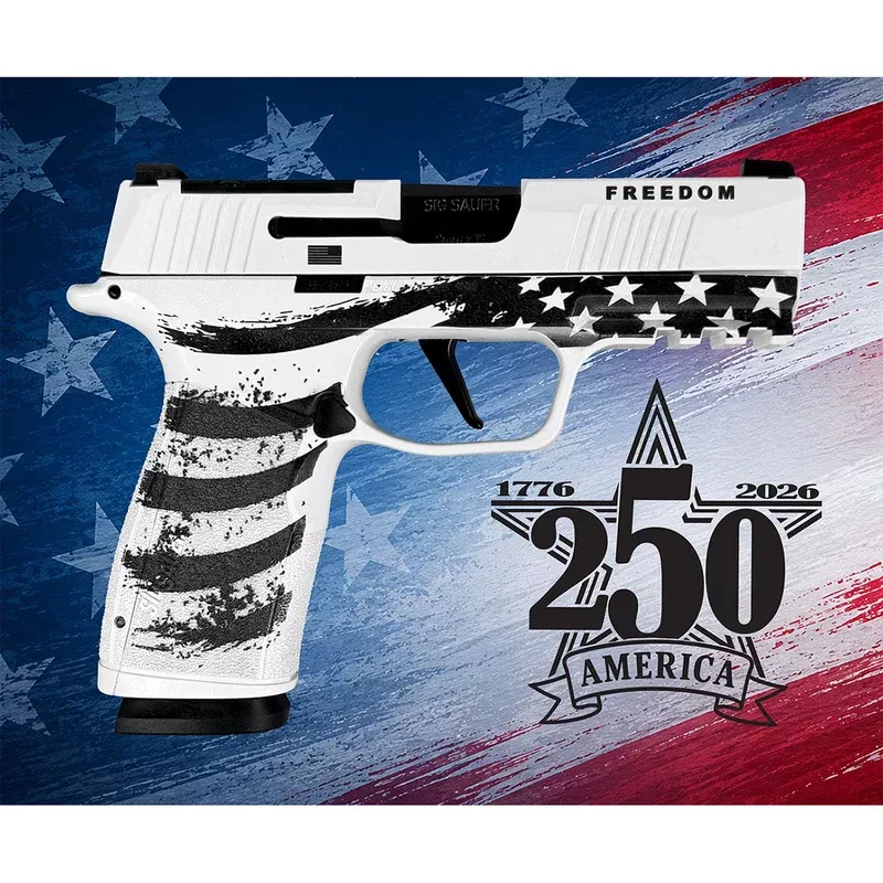 SIG SAUER, INC. – P365 XMACRO9mm3.7″ BBL (2)17RD Mag 250th Anniversary Quantity Discount PriceAdd To Favorite