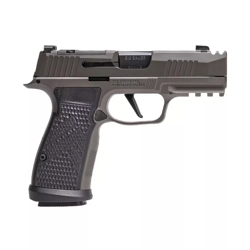 Sig Sauer P365 AXG Legion Handgun 9mm Luger 10rd Magazines (3) 3.1″ Barrel Legion Grey Xray3 Night Sights