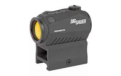 Sig Sauer, ROMEO5, Red Dot, 1X20mm. 2MOA Red Dot, Includes High and Low Profile M1913 Mount, Black Finish