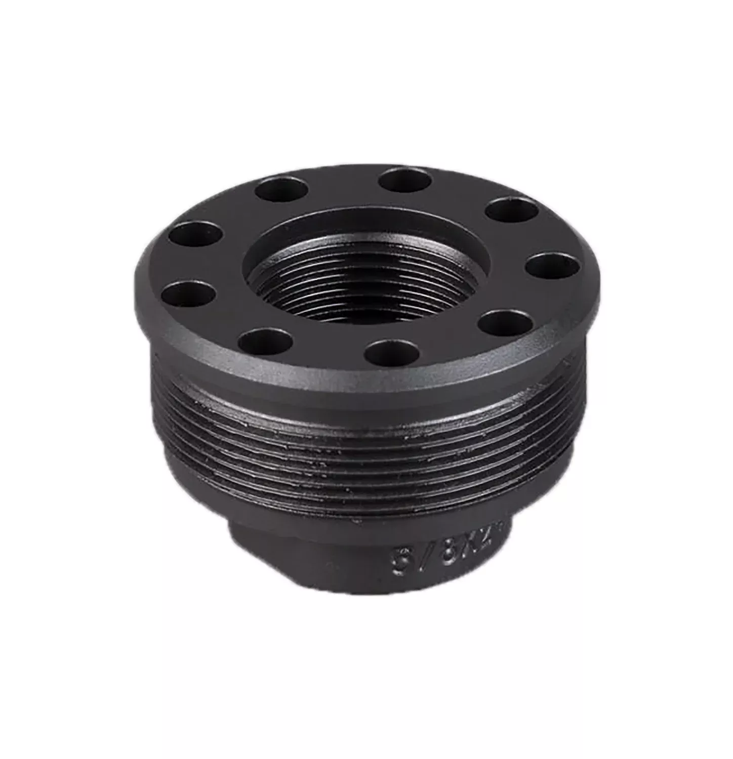 SilencerCo AC822 Alpha Direct Thread Mount Fits 9/16"x24 Black