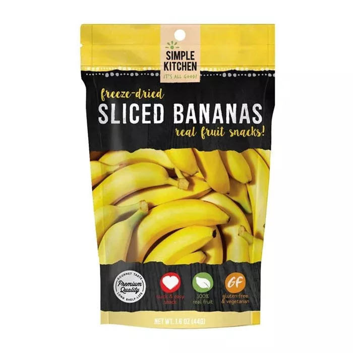 SIMPLE KITCHEN – Freeze-Dried Bananas 6 Pack Quantity Discount PriceAdd To Favorite