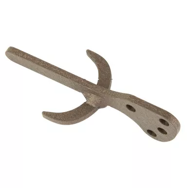 Skull Hooker Prong, For Use with Little Hooker, Table Hooker or Trophy Tree, Brown SKH-LHP-BRN