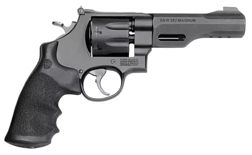 Smith & Wesson 170269 Model 327 Performance Center TRR8 357 Mag or 38 S&W Spl +P Black Stainless Steel 5″ Barrel & 8rdCylinder, Black Scandium Alloy N-Frame , Black Synthetic Grip , Optics Ready
