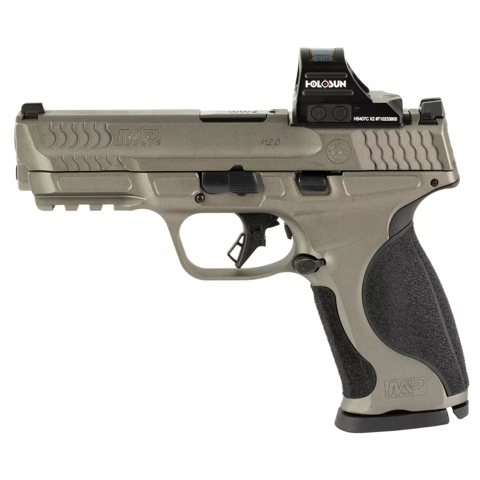 Smith & Wesson M&P M2.0 9mm 4.25" 17-Round Holographic Gray