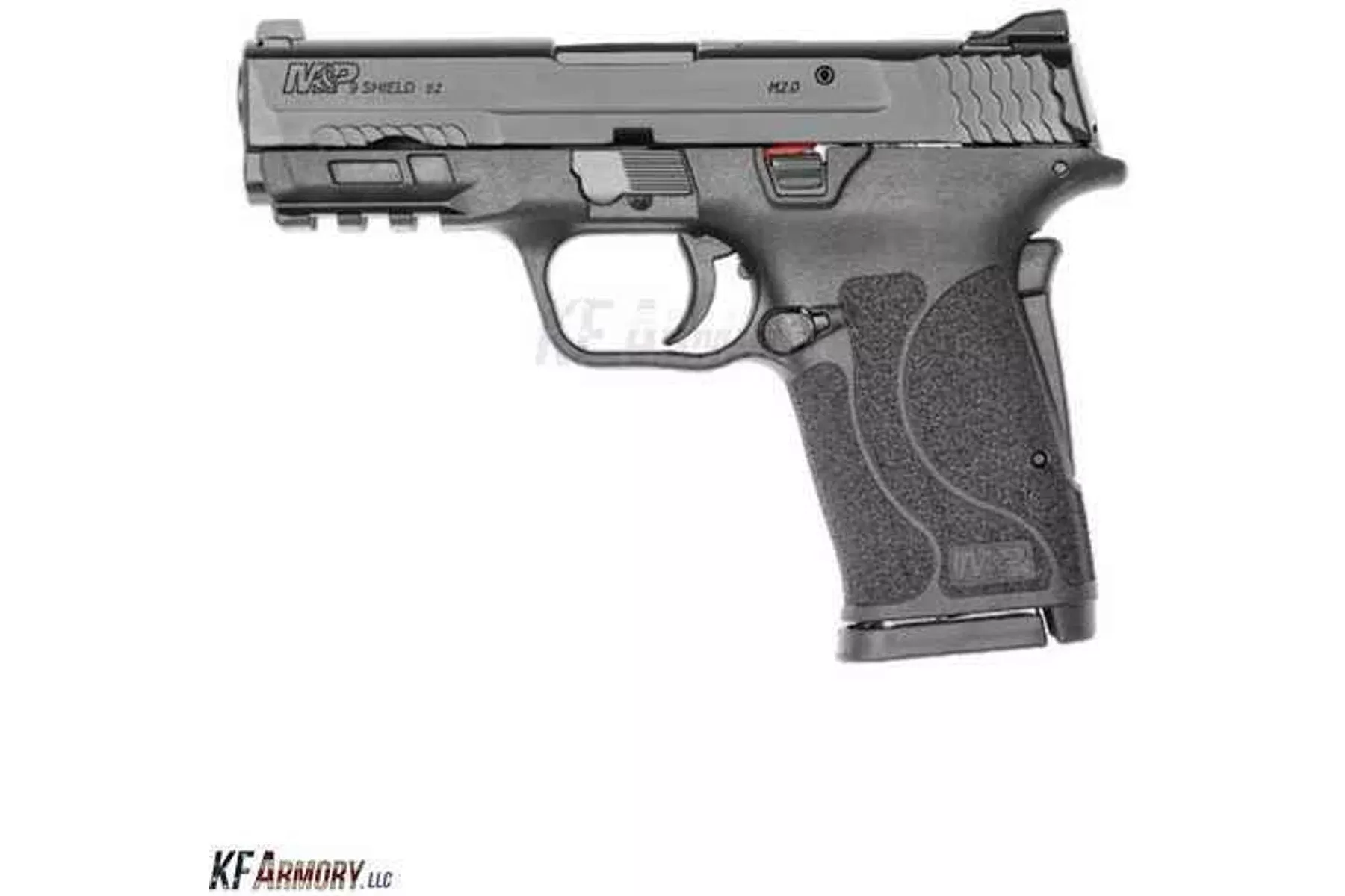 Smith & Wesson M&P M2.0 Semi-Auto Pistol 9mm Luger 4.25" Barrel (2)-17Rd Mags Matte Black Frame Armornite Stainless Steel Slide with Optics Cut Polymer Finish