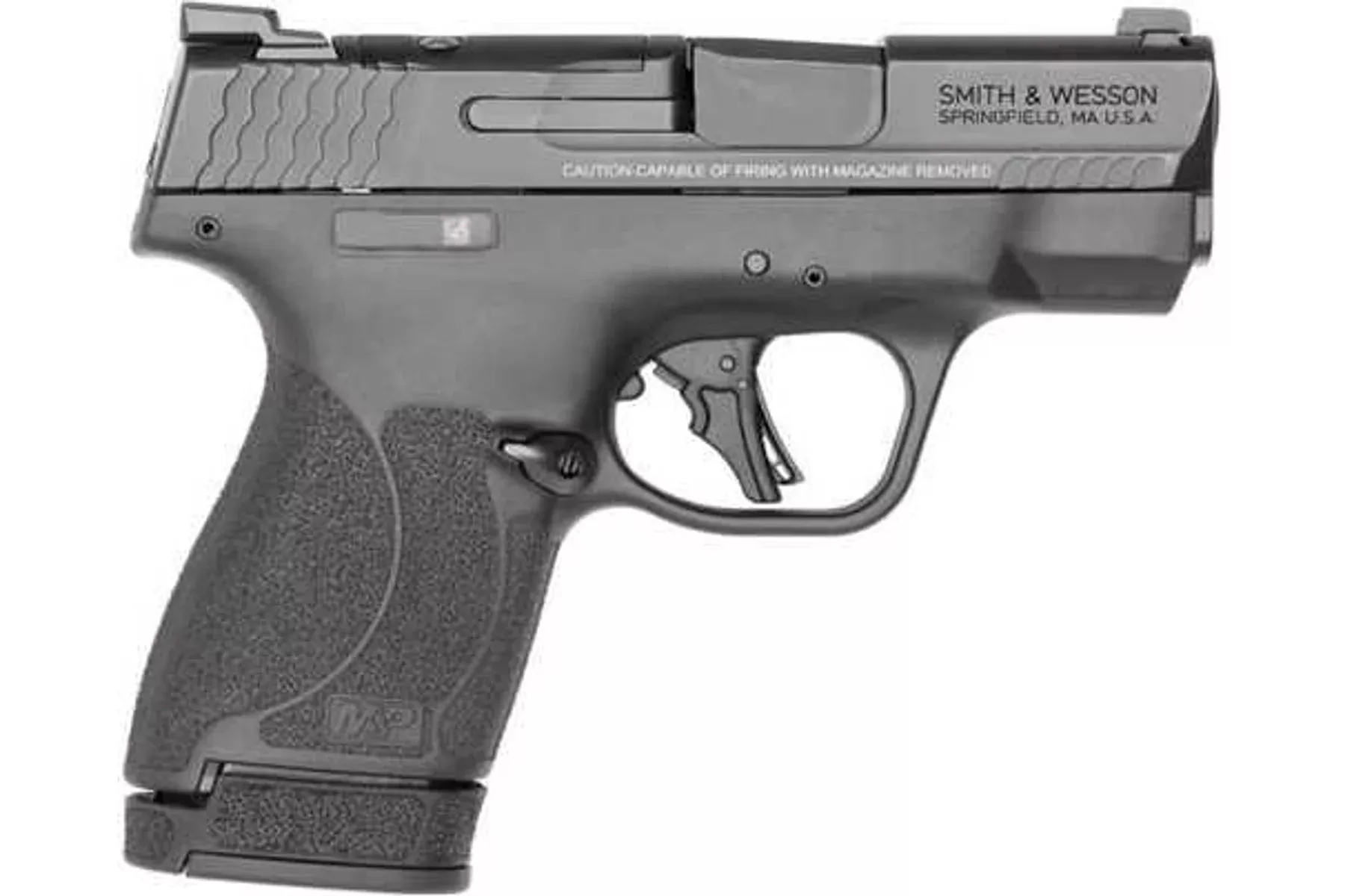 Smith & Wesson M&P Shield Plus Optic Ready Semi-Auto Pistol 9mm Luger 3.1" Barrel (1)-10RD & (1)-13 Rd Mag Black Polymer Finish