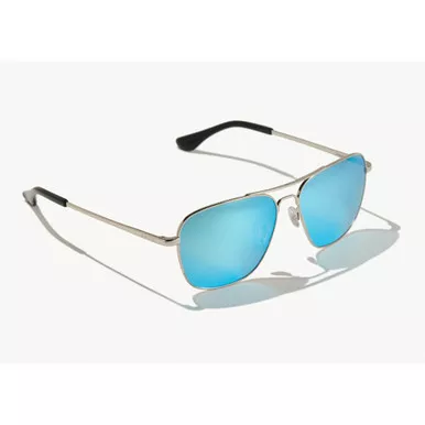 Snipes Blue Glass Lens/Silver Gloss Frames