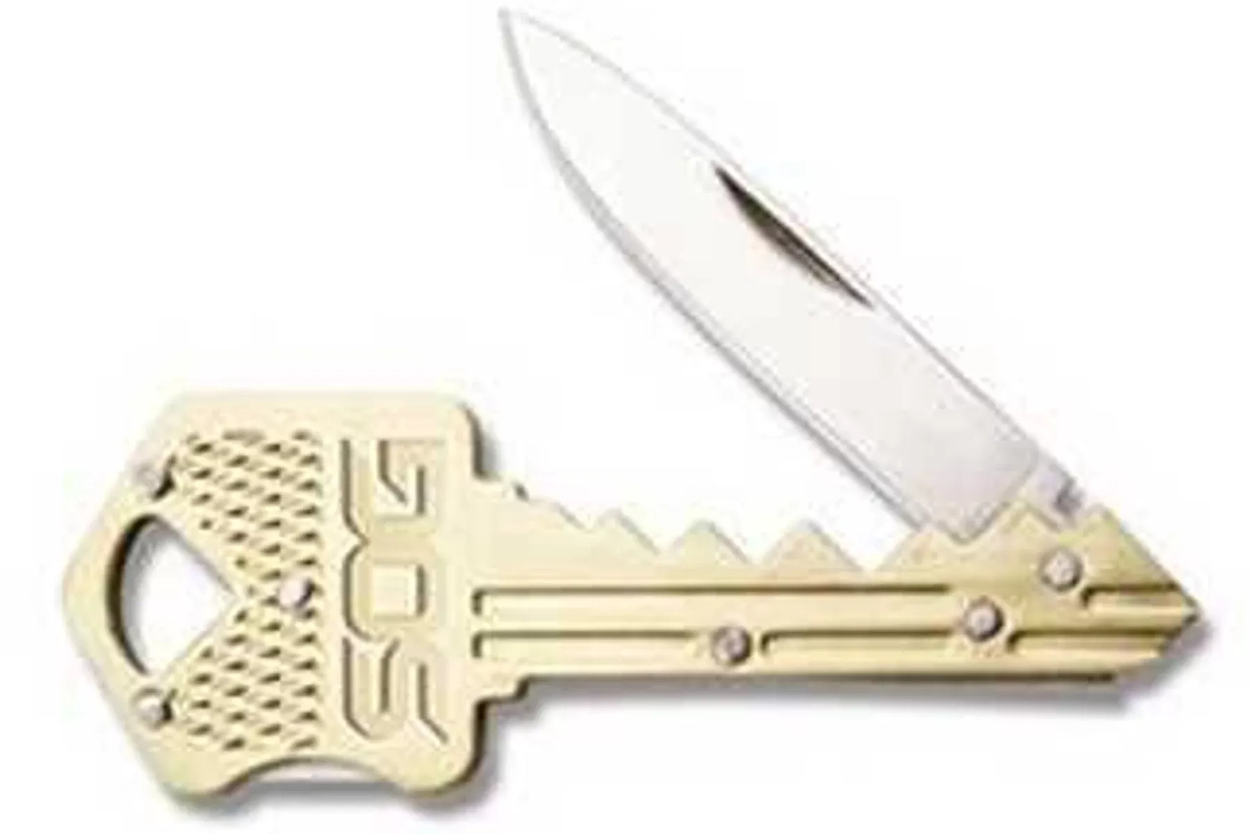 SOG Knives Key - Knife - Brass KEY102-CP