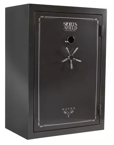 Sports Afield SECSA5942HX HavenElectronic Keypad/Key Entry Dark Gray Metallic Steel Holds 48 + 8 59" H x 42" W x 26" D Fireproof- Yes