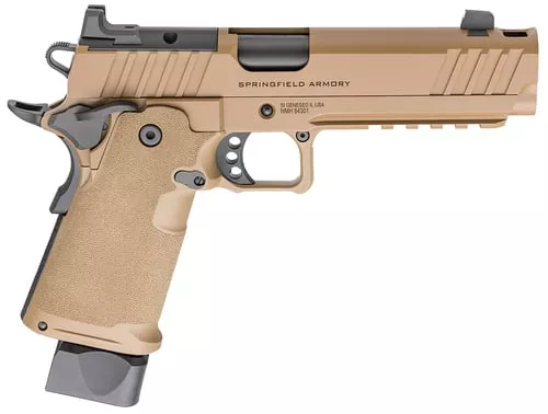 SPRGFLD PRDGY CMP 5″ 9MM 20R AOS COY