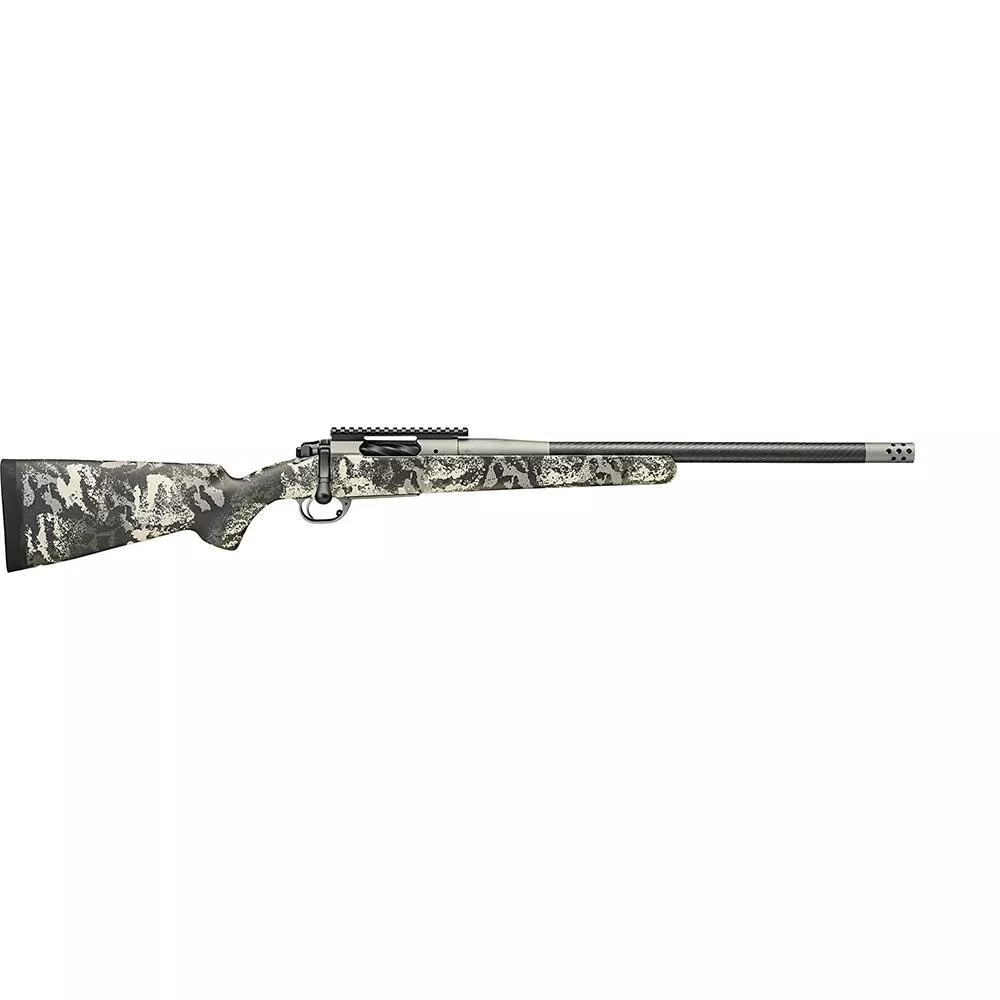 Springfield Model 2020 Boundary Rifle 7mm Rem Mag 3rd Capacity 24″ Carbon Fiber Barrel Rogue Camo Carbon Fiber Stock