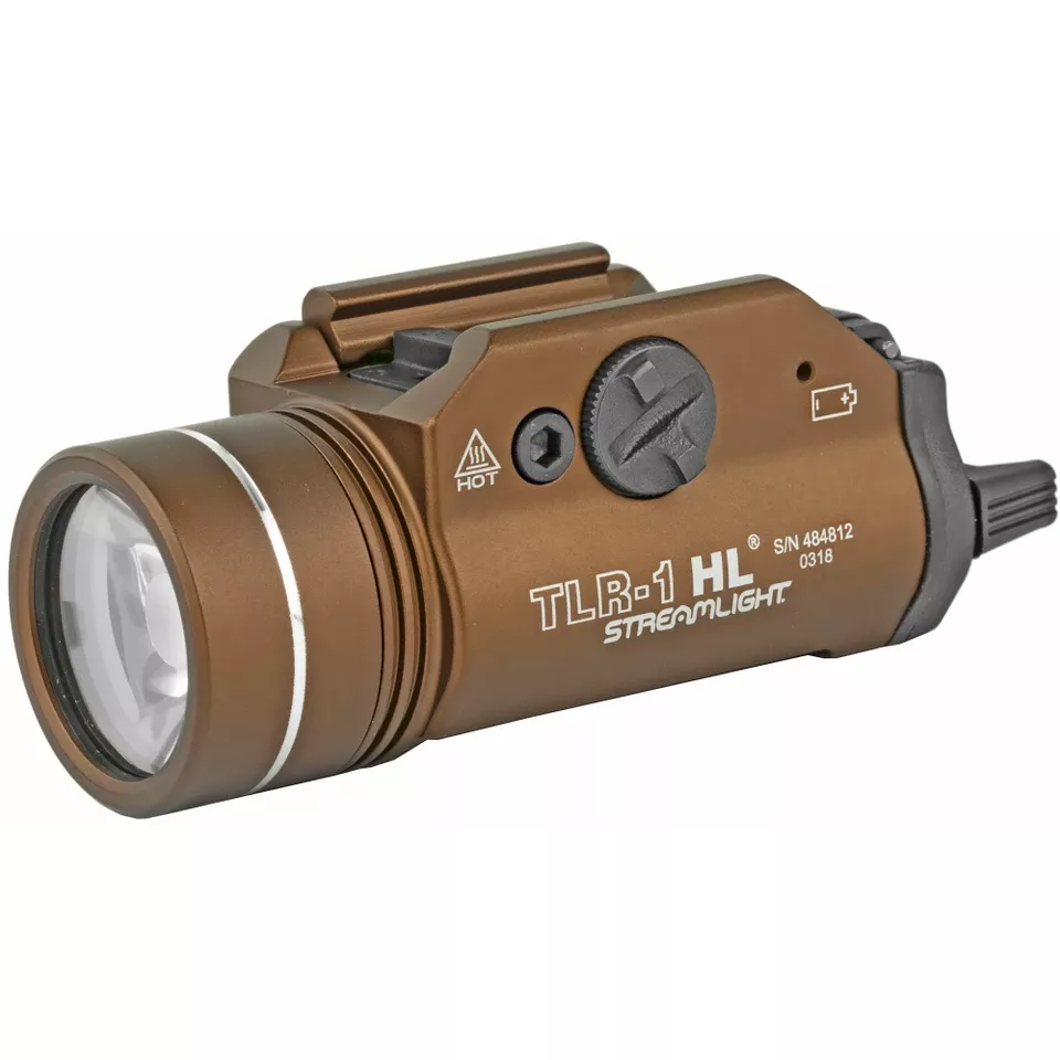 Streamlight TLR-1 HL Flat Dark Earth Brown Tactical Light
