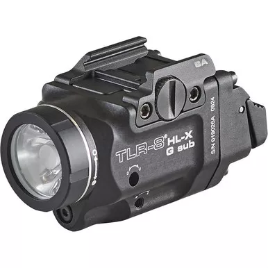 Streamlight TLR-8 HL-X G Sub Tactical Light with Green Laser for Hellcat Black