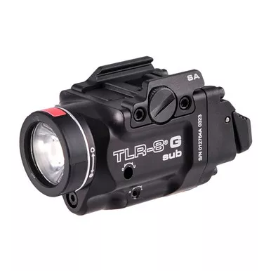 Streamlight TLR-8 X G Sub Gun Light With Rail Mount for Hellcat Black