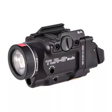 Streamlight TLR-8 X Sub Gun Light With Rail Mount for Hellcat Black
