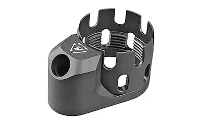 Strike Industries AR Enhanced Castle Nut & Extended End Plate Black