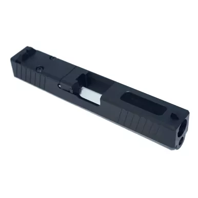Stripped DLC Window RMR Slide for Glock 17 Gen 1-3 with Cover Plate