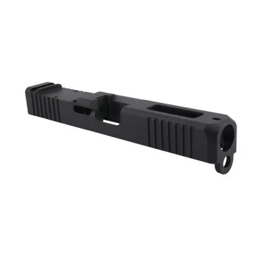 Stripped Ported RMR Slide for Glock 19 Gen 3 — Black Nitride