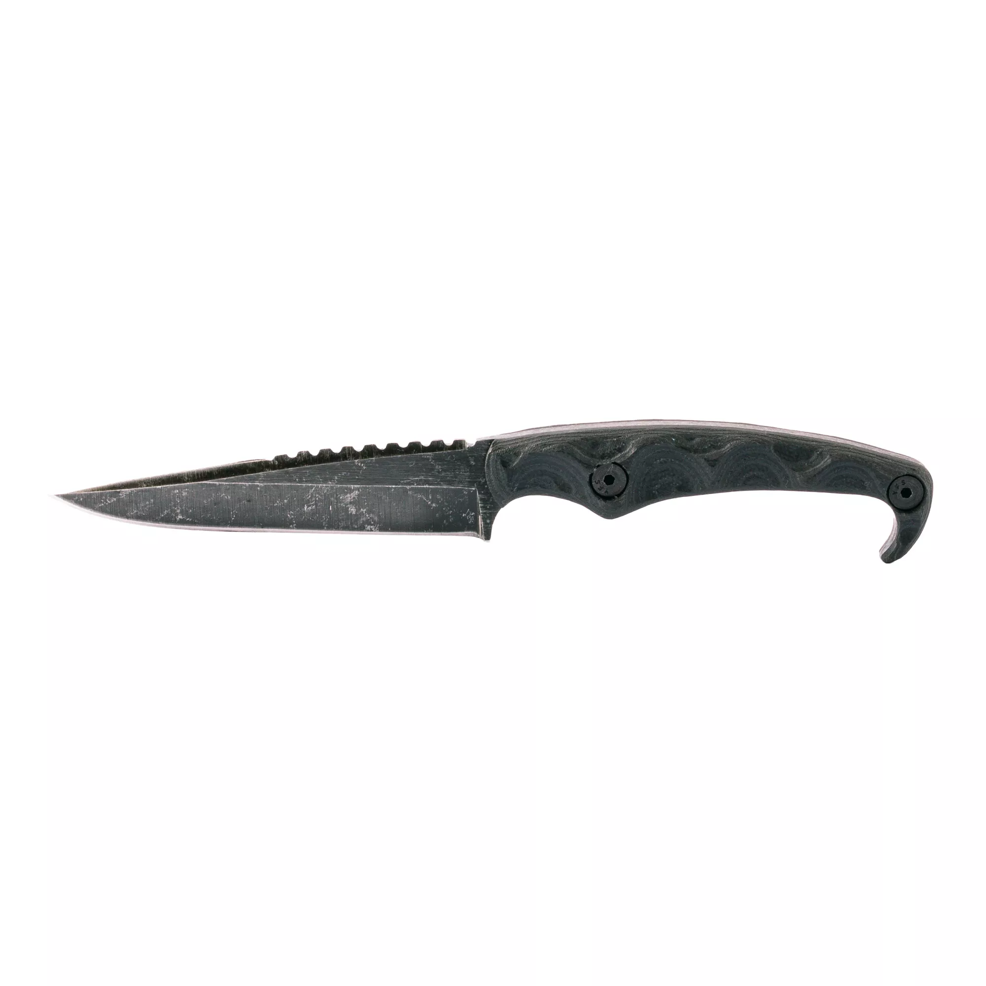 STROUP MK2 4″ ACID ETCHED BLK W/STH