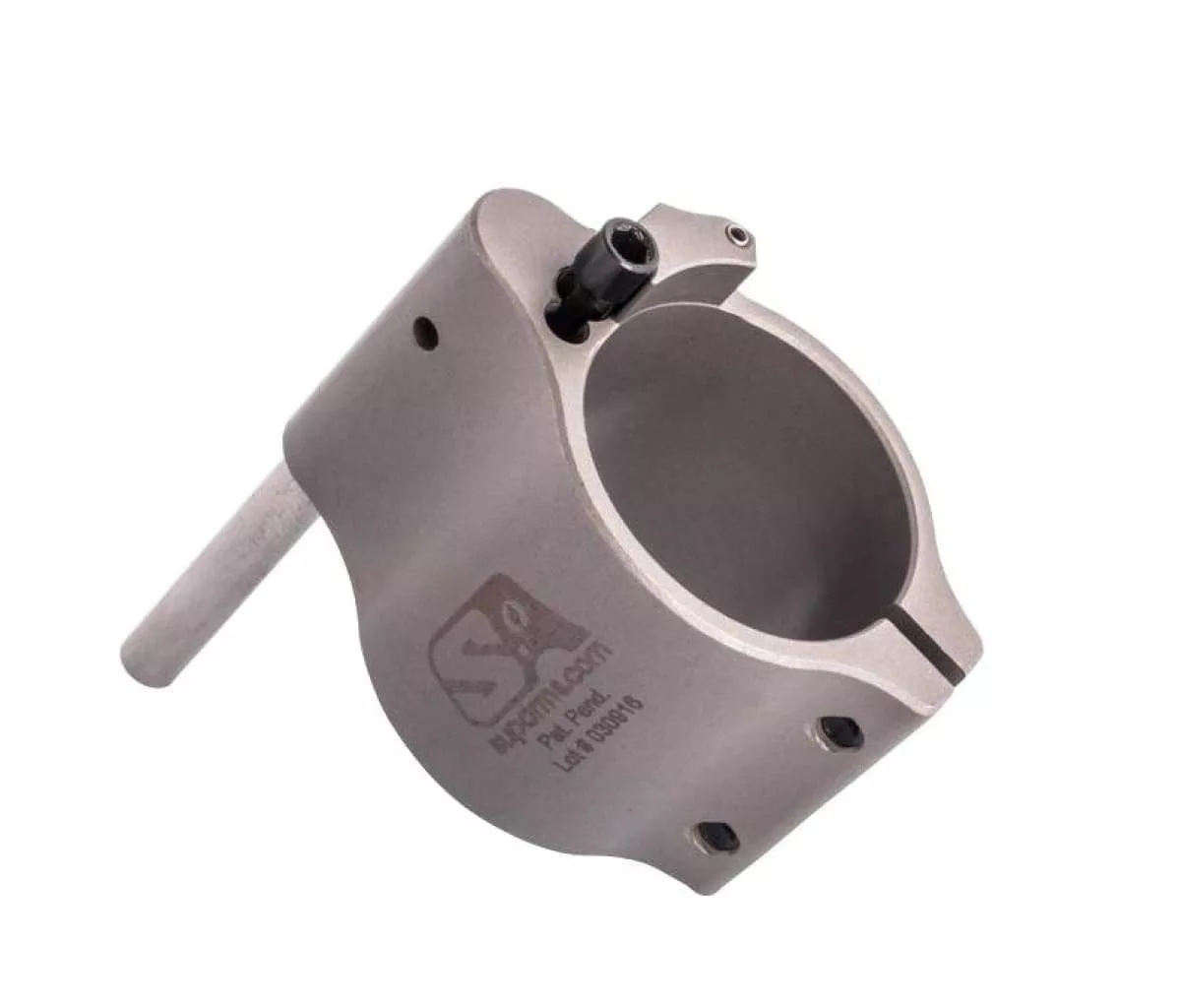 Superlative Arms .936 Adjustable Gas Block – Clamp On – Stainless Steel – SABO-DI-936CS