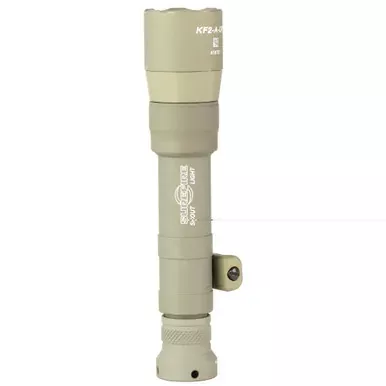 Surefire M640DFT Scout Light, Flashlight, 1000 Lumens, Z68 On/Off Tailcap, Anodized Finish, Black, Includes MLOK Adapter & 18650 Rechargeable Battery M640DFT-BK-PRO
