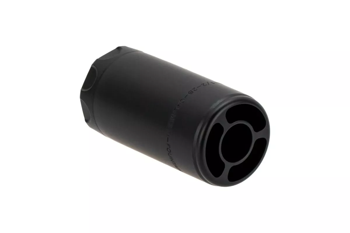 Surefire Warden Blast Diffuser 1/2×28 – Black – SFWARDEN-1/2-28-BK
