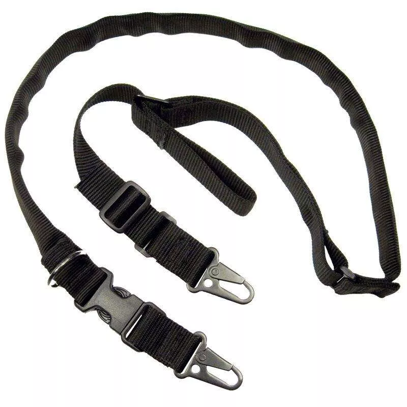 TacShield Warrior 2n1 Sling with HK Snap Hook 1.25″ Black