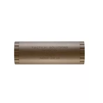 TacSol Aeris Compact Direct Thread Rimfire Suppressor Quicksand .22 LR 1" Dia 1/2? x 28