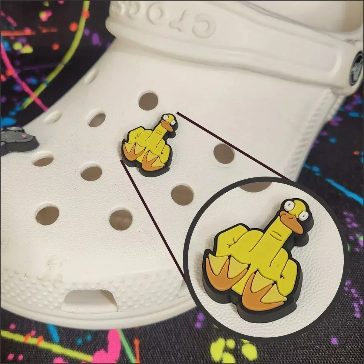Tactical Gear Junkie Duck You Shoe Charm - Single