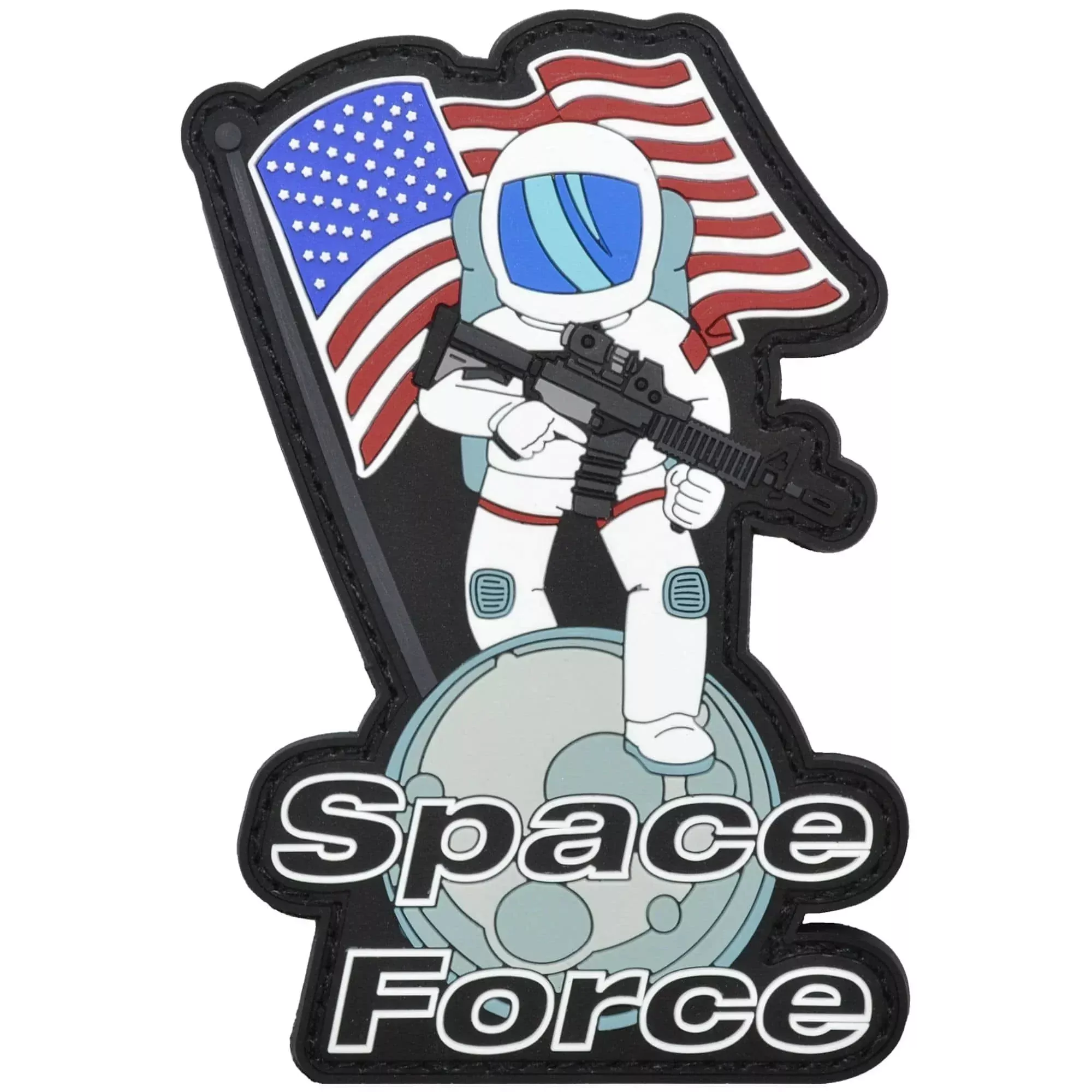 Tactical Gear Junkie Space Force 4x2.5 PVC Patch