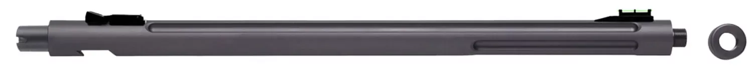 Tactical Solutions 1022SGMG X-Ring Barrel 22 LR 16.50″ Gunmetal Gray Finish Aluminum Material Bull with Fluting, Threading & Sights for Ruger 10/22